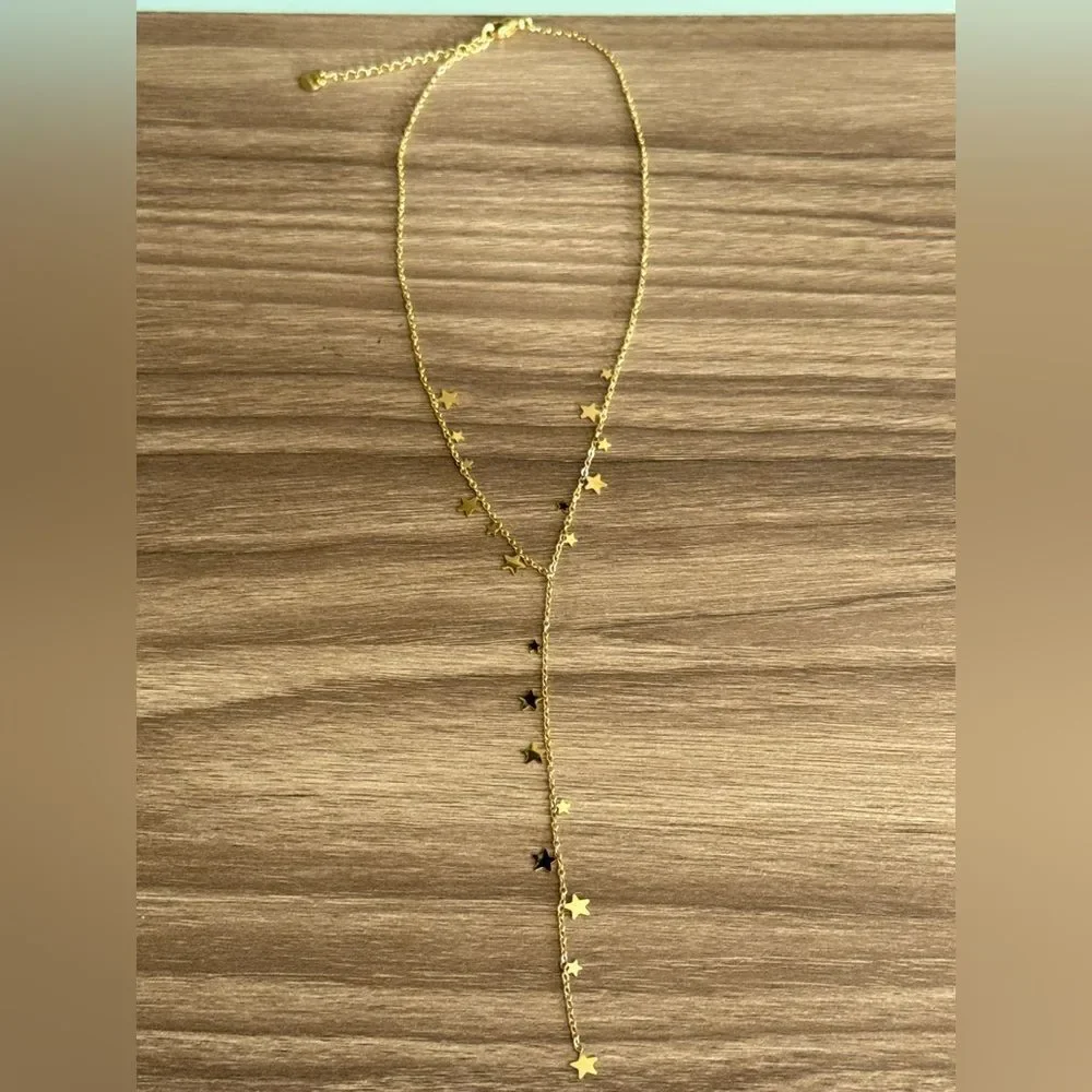 Star Lariat Necklace Q692